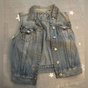 Aritzia Jean vest